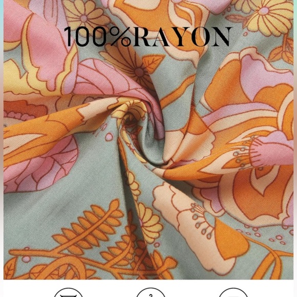 Flutter sleeve maxi dress - Picture 4 of 6